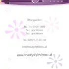 Unternehmen 15 Bild BEAUTY STYLE VIENNA Maniküresalons am Wien 9