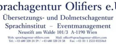 Unternehmen 3 Bild ÜBERSETZUNGSBÜRO SPRACHAGENTUR OLIFIERS E.U. Dolmetscher, Übersetzer am Wien 9