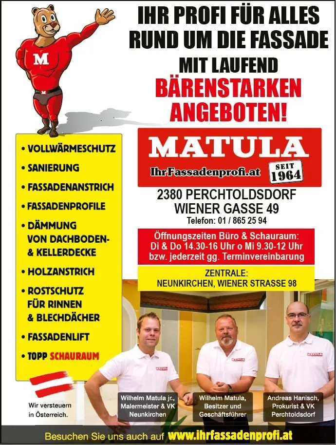 Unternehmen 5 Bild MATULA GESMBH - DER FASSADENPROFI